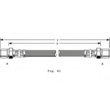 PHA210 TRW Тормозной шланг