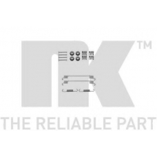 7933889 NK Комплектующие, тормозная колодка