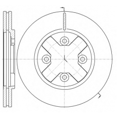 6145.10 ROADHOUSE Тормозной диск