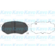 KBP-4524 KAVO PARTS Комплект тормозных колодок, дисковый тормоз