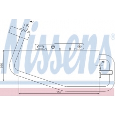 95338 NISSENS Осушитель, кондиционер