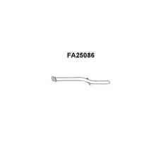 FA25086 VENEPORTE Труба выхлопного газа