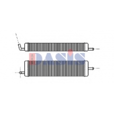 189100N AKS DASIS Теплообменник, отопление салона