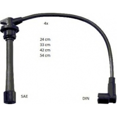 ZEF1639 BERU Комплект проводов зажигания