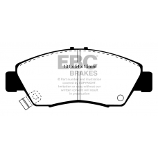 DP890 EBC Brakes Колодки тормозные