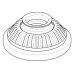 207 172 TOPRAN Опора стойки амортизатора