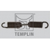 03.080.0246.210 TEMPLIN Пружина, тормозная колодка