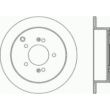 BDR2174.10 OPEN PARTS Тормозной диск
