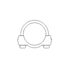 499927 ERNST Соединительные элементы, система выпуска; Соединит