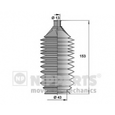 J2843009 NIPPARTS Комплект пылника, рулевое управление