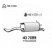40.7089 ASSO Глушитель выхлопных газов конечный