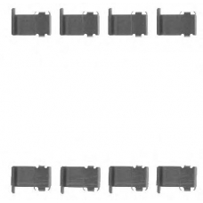 BFK719 QUINTON HAZELL Комплектующие, колодки дискового тормоза