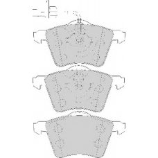 FD7083N NECTO Комплект тормозных колодок, дисковый тормоз