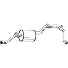 285-413 BOSAL Глушитель выхлопных газов конечный