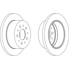WGR1144-1 WAGNER LOCKHEED Тормозной диск