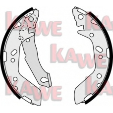 08480 KAWE Комплект тормозных колодок