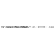 103 282 TOPRAN Трос, стояночная тормозная система