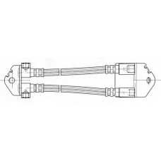 512359 KAWE Тормозной шланг