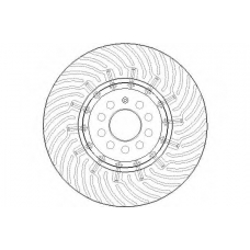 NBD1596 NATIONAL Тормозной диск