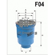 1218702509 Jp Group Топливный фильтр