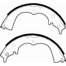FSB324 FERODO Комплект тормозных колодок