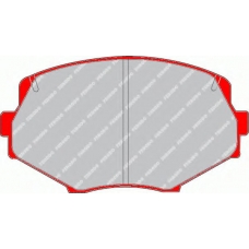 FDS1011 FERODO Комплект тормозных колодок, дисковый тормоз