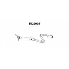 KI23005 VENEPORTE Средний глушитель выхлопных газов