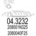 04.3232 MTS Катализатор