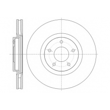 61349 10 KAWE Тормозной диск