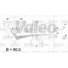 436427 VALEO Генератор