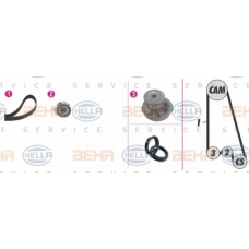 8MP 376 803-841 HELLA Водяной насос + комплект зубчатого ремня