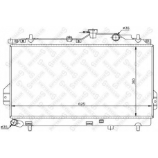 10-26599-SX STELLOX Радиатор, охлаждение двигателя