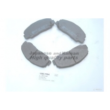 1080-7504 ASHUKI Комплект тормозных колодок, дисковый тормоз