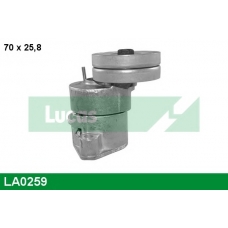 LA0259 TRW Натяжной ролик, поликлиновой  ремень