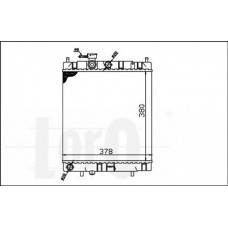 035-017-0006 LORO Радиатор, охлаждение двигателя