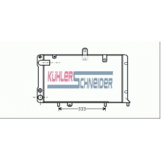 2100131 KUHLER SCHNEIDER Радиатор, охлаждение двигател
