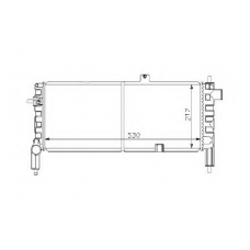 QER1247 QUINTON HAZELL Радиатор, охлаждение двигателя