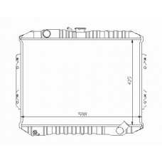QER1204 QUINTON HAZELL Радиатор, охлаждение двигателя