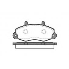 P2913.00 WOKING Комплект тормозных колодок, дисковый тормоз
