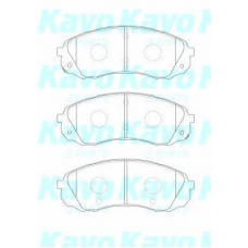 BP-4022 KAVO PARTS Комплект тормозных колодок, дисковый тормоз