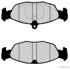 J3600904 HERTH+BUSS JAKOPARTS Комплект тормозных колодок, дисковый тормоз