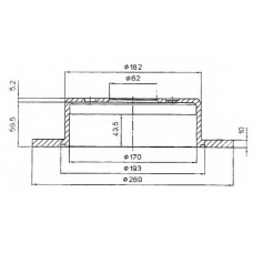 BDC4613 QUINTON HAZELL Тормозной диск