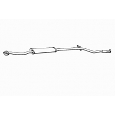 17165 WALKER Средний глушитель выхлопных газов