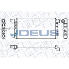 RA0110211 JDEUS Радиатор, охлаждение двигателя