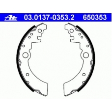 03.0137-0353.2 ATE Комплект тормозных колодок