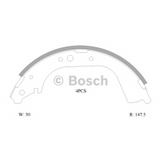 0 986 AB0 106 BOSCH Комплект тормозных колодок