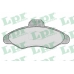 05P383 LPR Комплект тормозных колодок, дисковый тормоз