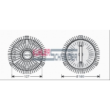 0382301 KUHLER SCHNEIDER Сцепление, вентилятор радиатора
