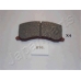 PA-816AF JAPANPARTS Комплект тормозных колодок, дисковый тормоз