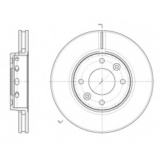 6891.10 REMSA Тормозной диск